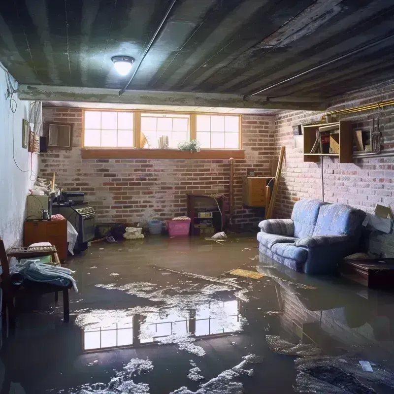 Flooded Basement Cleanup in South Paris, ME